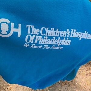 Vintage sweatshirt egg shell Sky/blue